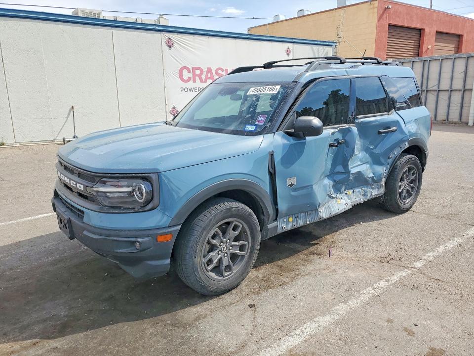 Продажа на аукционе авто 2021 Ford Bronco Sport, vin: 3FMCR9B69MRA52415, номер лота: 49805166