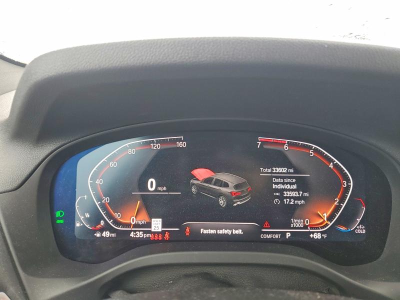 Aukcja sprzedaży 2022 Bmw X3, vin: WBX57DP06NN173565, numer aukcji: 51173416