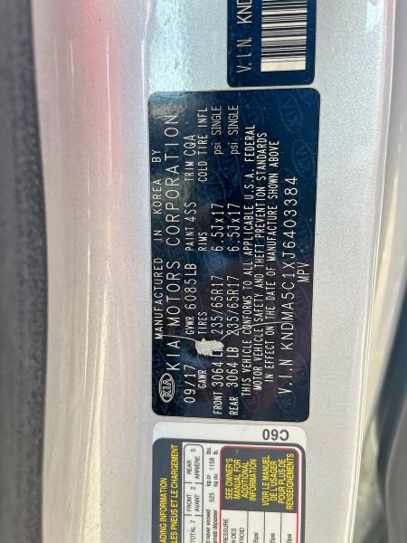 50184136 :رقم المزاد ، KNDMA5C1XJ6403384 vin ، 2018 Kia Sedona مزاد بيع