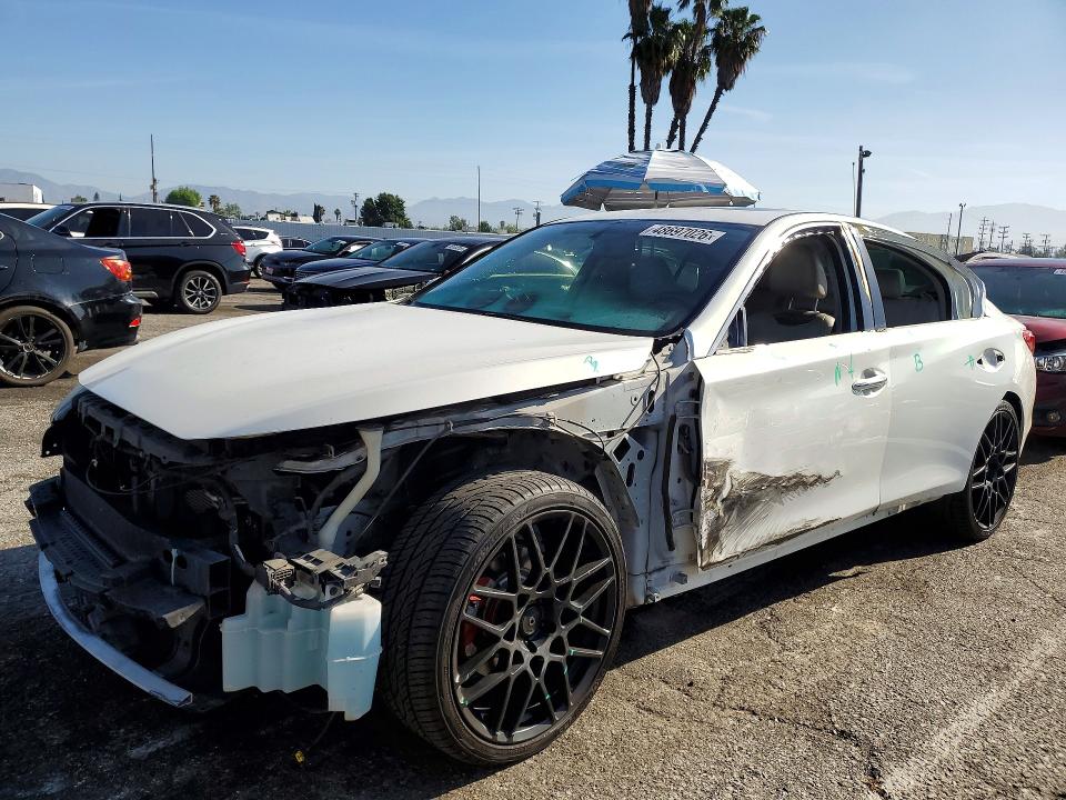 Auction sale of the 2014 Infiniti Q50, vin: JN1BV7AP6EM686305, lot number: 48697026