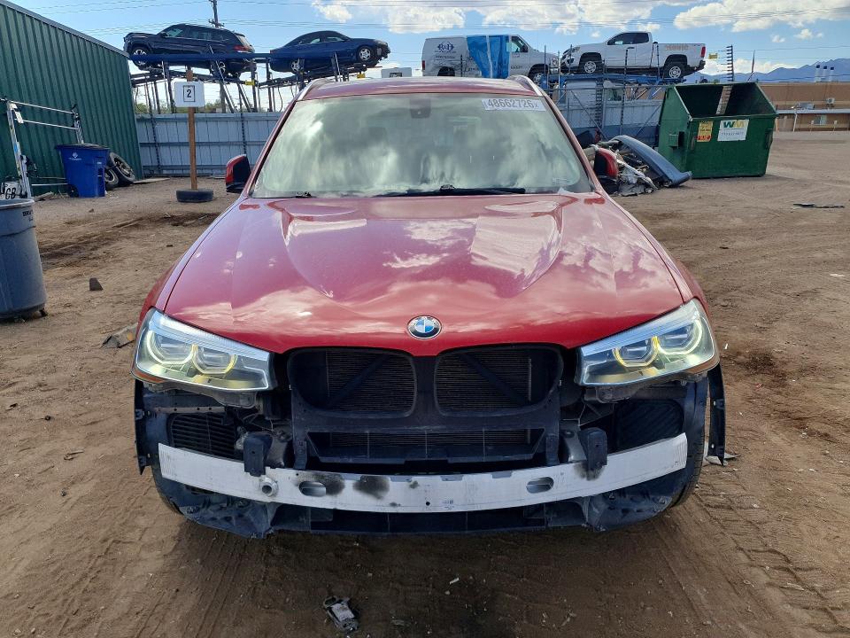 48662726 :رقم المزاد ، 5UXWX7C55F0K32039 vin ، 2015 Bmw X3 مزاد بيع
