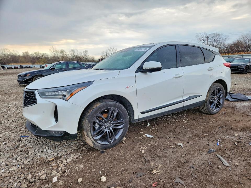 49222576 :رقم المزاد ، 5J8TC2H67NL009049 vin ، 2022 Acura Rdx مزاد بيع