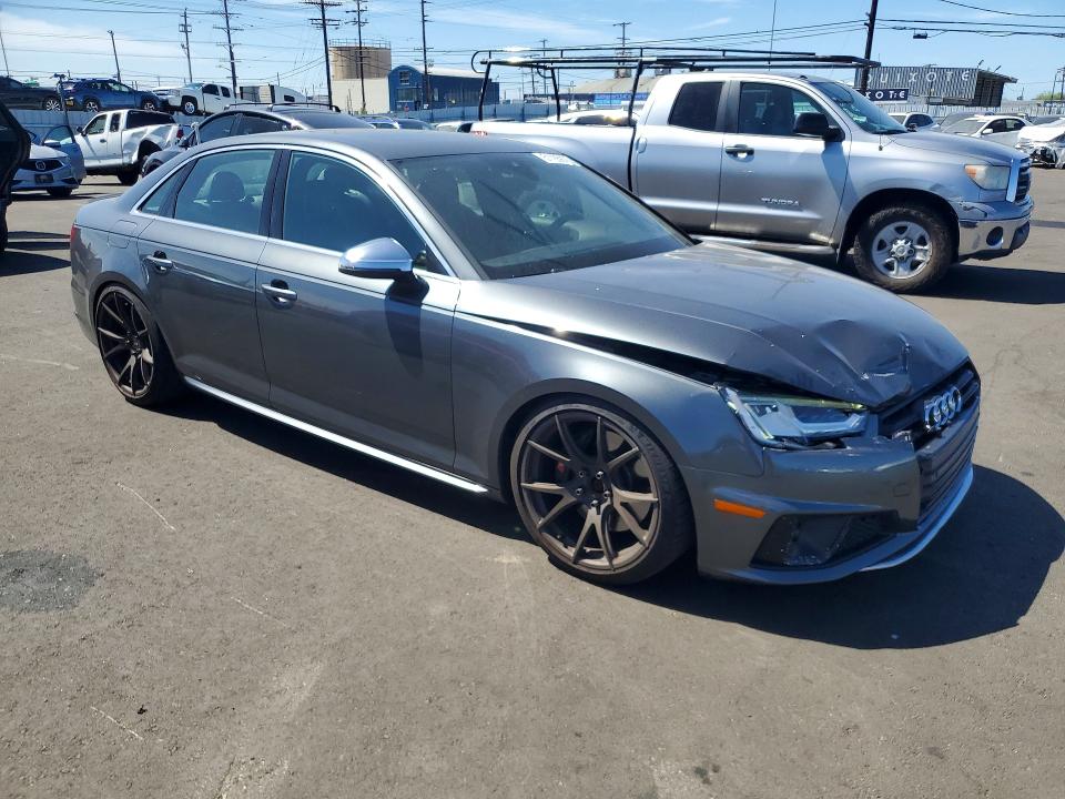 51185876 :رقم المزاد ، WAUA4AF49KA109558 vin ، 2019 Audi S4 مزاد بيع