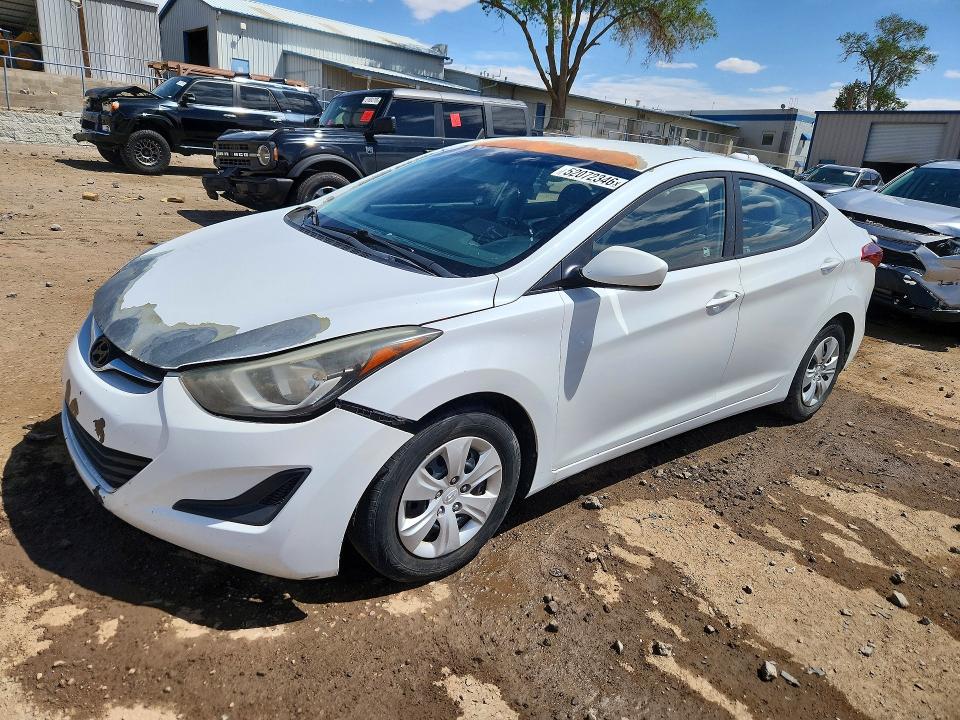 Aukcja sprzedaży 2016 Hyundai Elantra, vin: 5NPDH4AE1GH710078, numer aukcji: 52072346