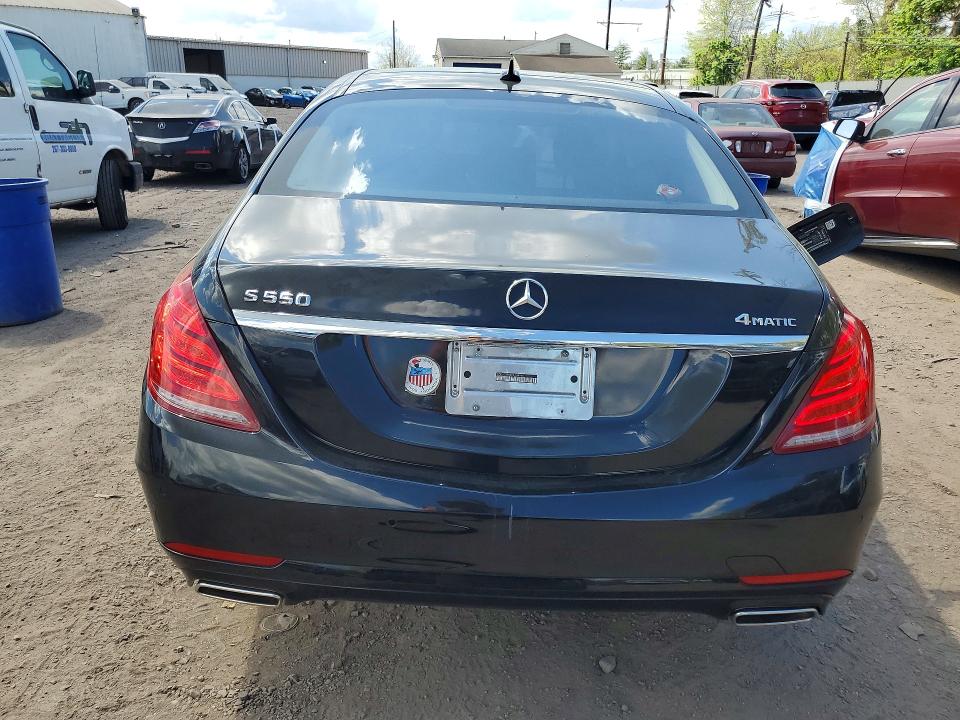 50130056 :رقم المزاد ، WDDUG8FB6FA104960 vin ، 2015 Mercedes-benz S مزاد بيع