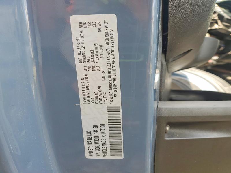 Aukcja sprzedaży 2020 Ram Promaster 3500, vin: 3C6URVJG0LE144120, numer aukcji: 41659616