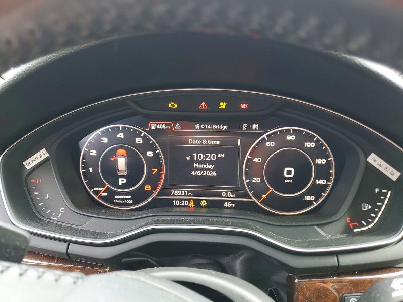 Продажа на аукционе авто 2017 Audi A4, vin: WA19NAF44HA164943, номер лота: 47405936