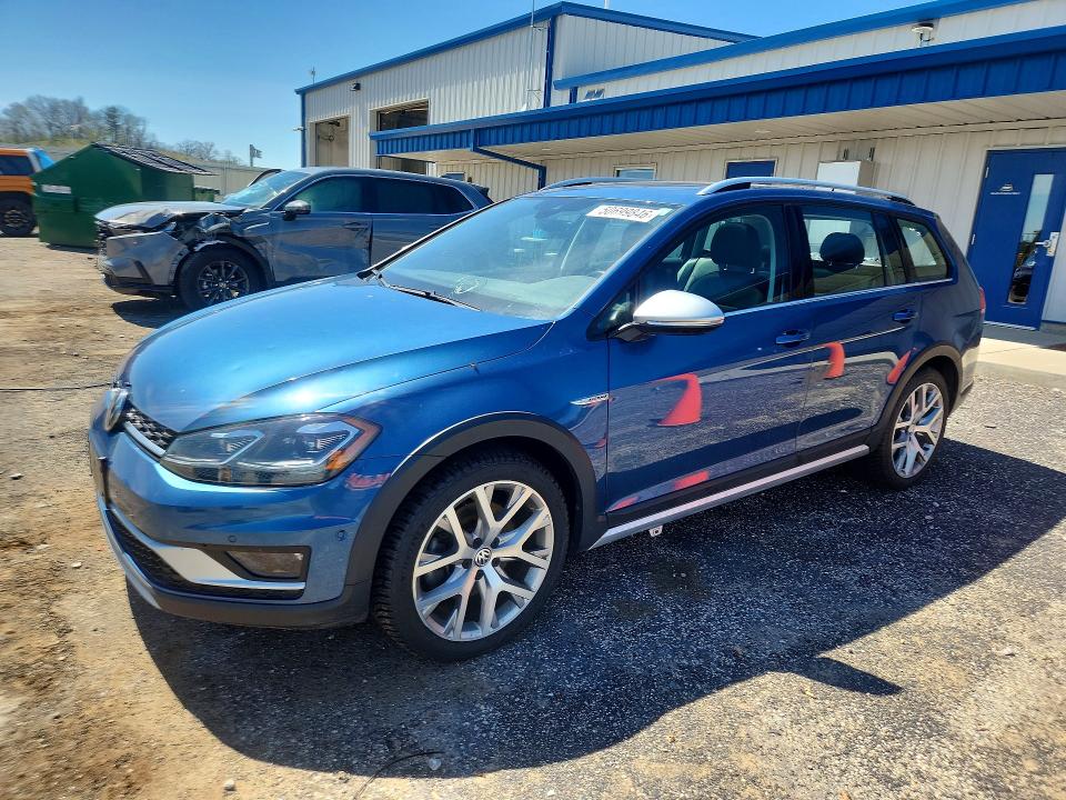 Продажа на аукционе авто 2019 Volkswagen Golf Alltrack, vin: 3VWH17AUXKM520245, номер лота: 50699846