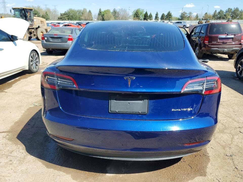 2020 Tesla Model 3 მანქანა იყიდება აუქციონზე, vin: 5YJ3E1EB1LF744369, აუქციონის ნომერი: 50990426