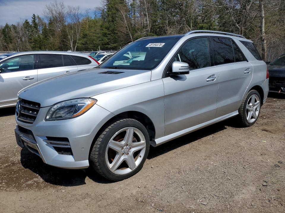 2014 Mercedes-benz Ml მანქანა იყიდება აუქციონზე, vin: 4JGDA2EB4EA386634, აუქციონის ნომერი: 48154476
