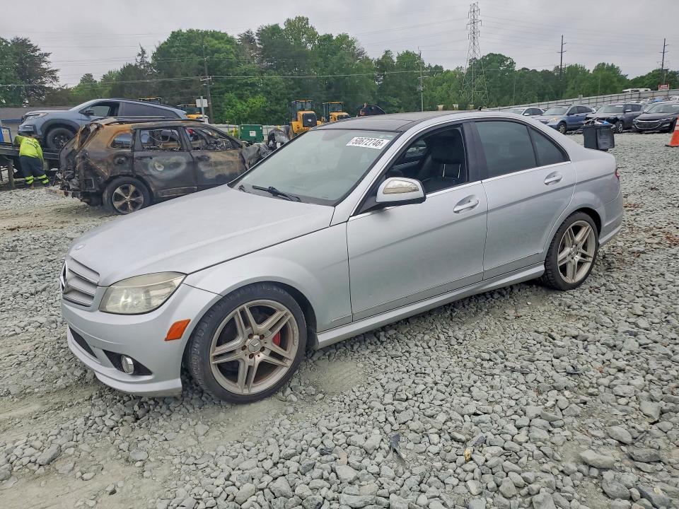 Продажа на аукционе авто 2009 Mercedes-benz C, vin: WDDGF54X19F208793, номер лота: 50672746