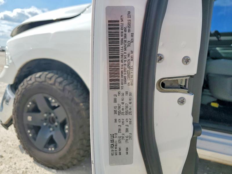 2018 Ram 1500 მანქანა იყიდება აუქციონზე, vin: 1C6RR6GG5JS298674, აუქციონის ნომერი: 49408076