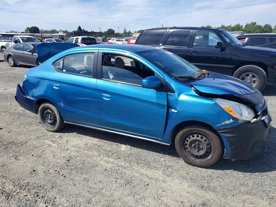 Aukcja sprzedaży 2020 Mitsubishi Mirage, vin: ML32F3FJ0LHF00826, numer aukcji: 49815976