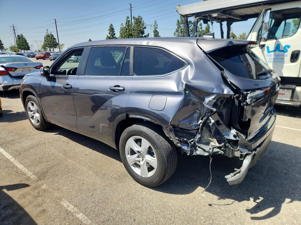 50345366 :رقم المزاد ، 5TDKDRBH0PS028537 vin ، 2023 Toyota Highlander مزاد بيع