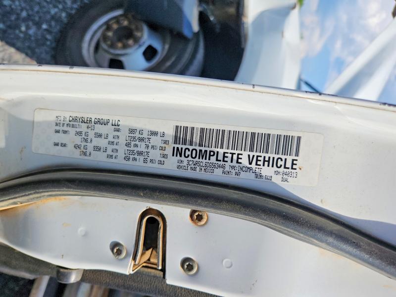 2013 Ram 3500 მანქანა იყიდება აუქციონზე, vin: 3C7WRSCL6DG563446, აუქციონის ნომერი: 50443686