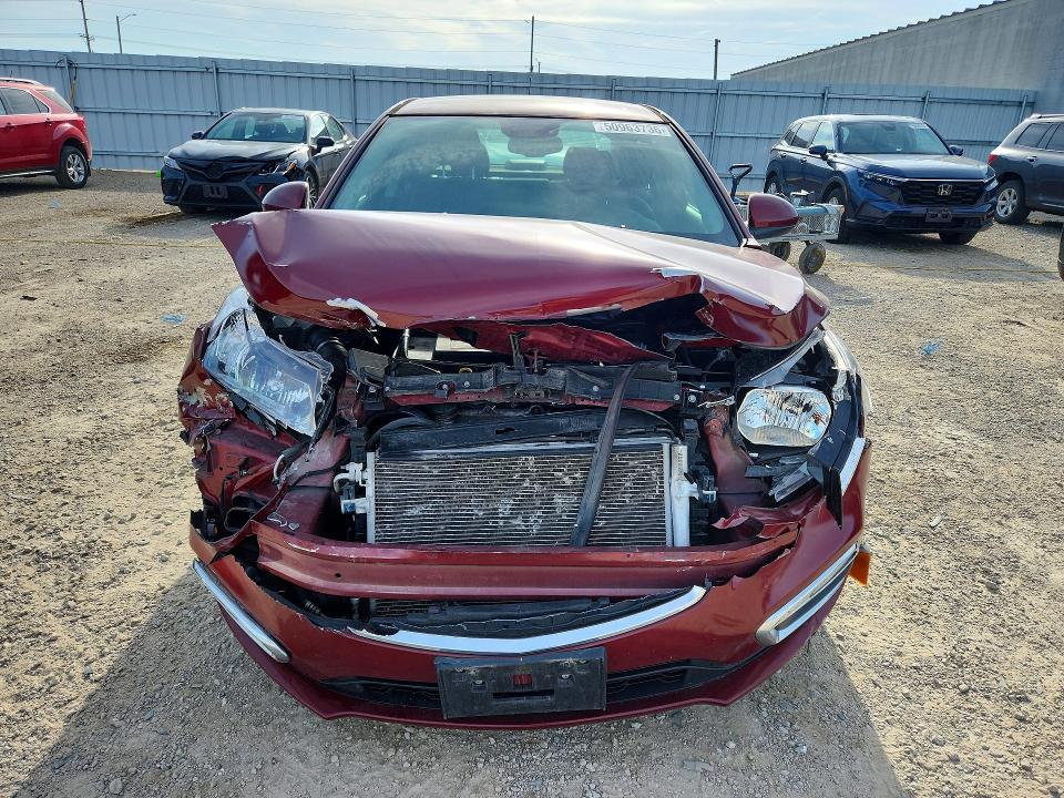 50963736 :رقم المزاد ، 1G1PC5SB2F7296827 vin ، 2015 Chevrolet Cruze مزاد بيع