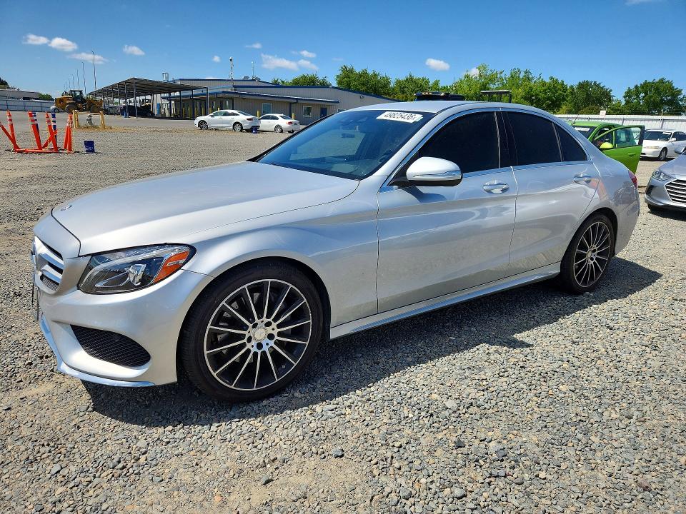 Продажа на аукционе авто 2015 Mercedes-benz C, vin: 55SWF4KB4FU026222, номер лота: 49825436