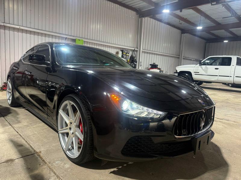 2014 Maserati Ghibli მანქანა იყიდება აუქციონზე, vin: ZAM57RTA9E1112724, აუქციონის ნომერი: 49056706