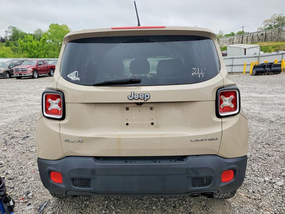 Продажа на аукционе авто 2015 Jeep Renegade, vin: ZACCJBDT0FPB61013, номер лота: 51270246