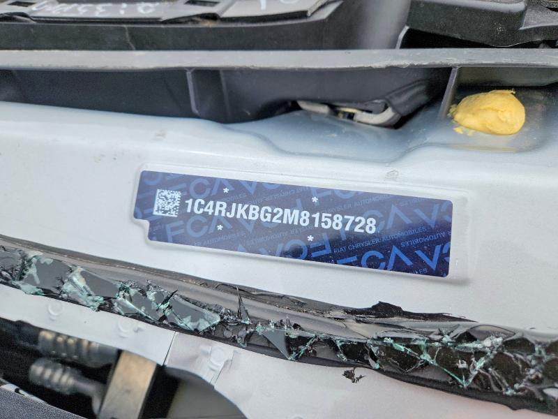 Продаж на аукціоні авто 2021 Jeep Grand Cherokee, vin: 1C4RJKBG2M8158728, номер лоту: 52019906