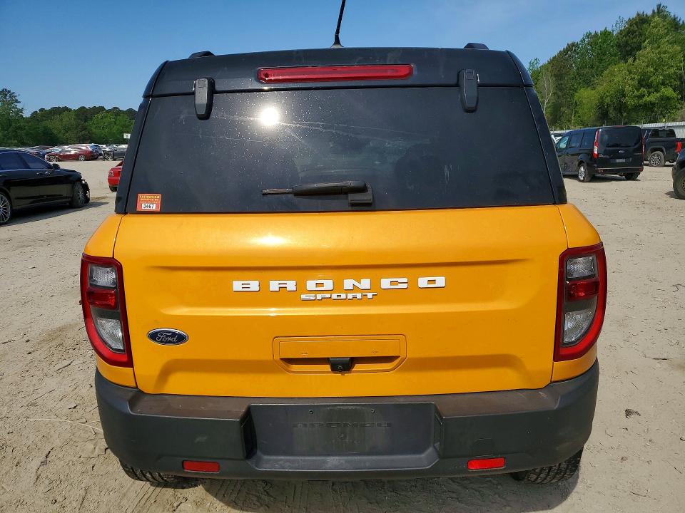 49995846 :رقم المزاد ، 3FMCR9D97MRB33758 vin ، 2021 Ford Bronco Sport مزاد بيع