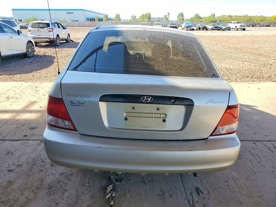 Продажа на аукционе авто 2001 Hyundai Accent, vin: KMHCF35G61U149781, номер лота: 48869416
