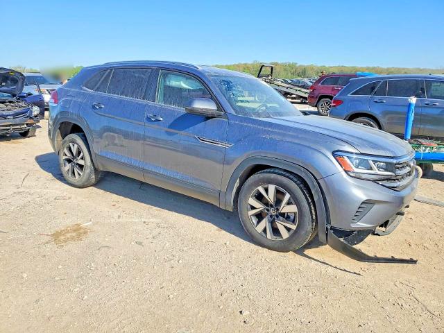 50228246 :رقم المزاد ، 1V2LC2CA7NC216971 vin ، 2022 Volkswagen Atlas Cross Sport مزاد بيع