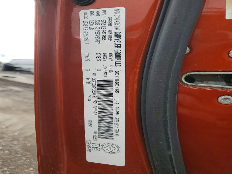 47576576 :رقم المزاد ، 3C4PDCCG7DT630491 vin ، 2013 Dodge Journey مزاد بيع