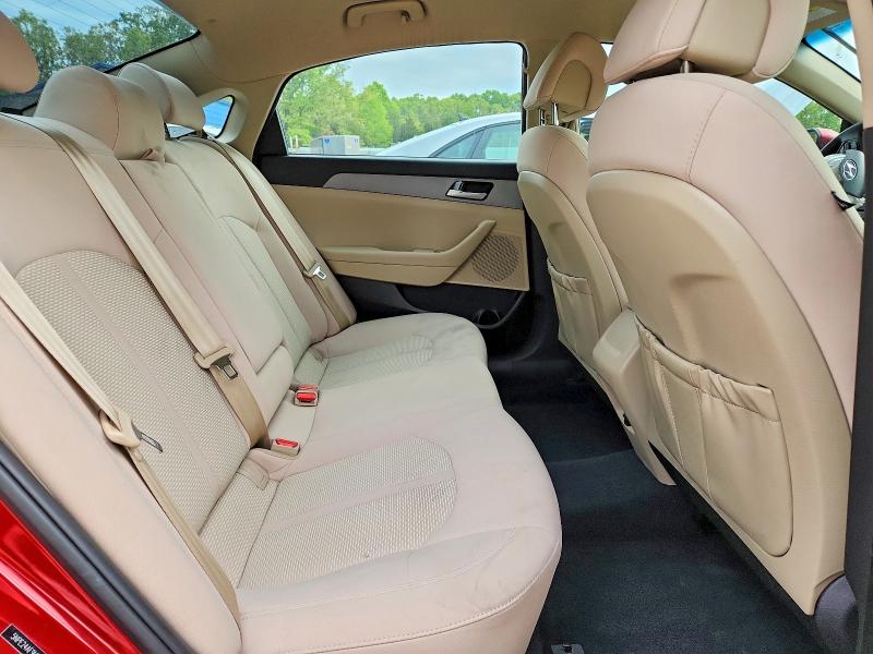 51656566 :رقم المزاد ، 5NPE24AF9HH504393 vin ، 2017 Hyundai Sonata مزاد بيع