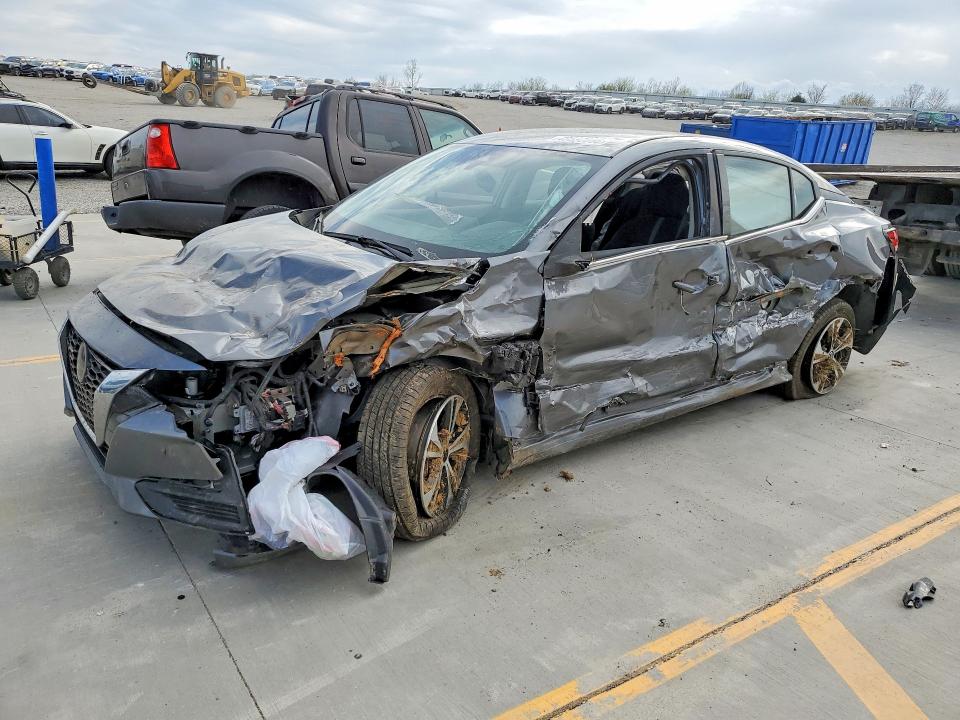 48680066 :رقم المزاد ، 3N1AB8CV8LY300998 vin ، 2020 Nissan Sentra مزاد بيع