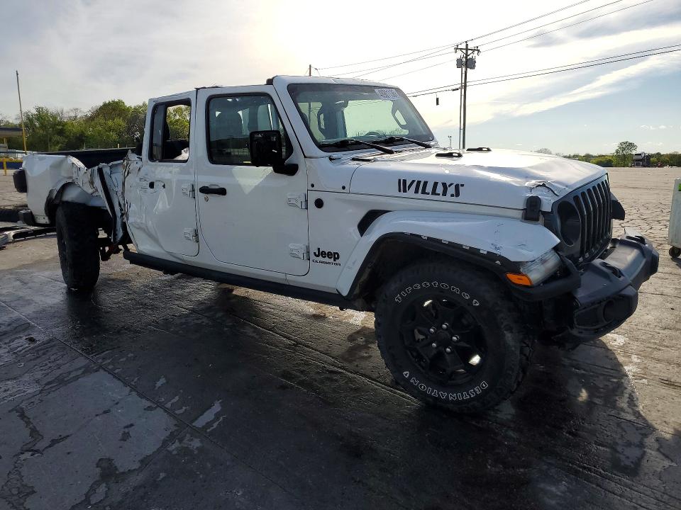 Aukcja sprzedaży 2021 Jeep Gladiator, vin: 1C6HJTAG0ML605516, numer aukcji: 48901136