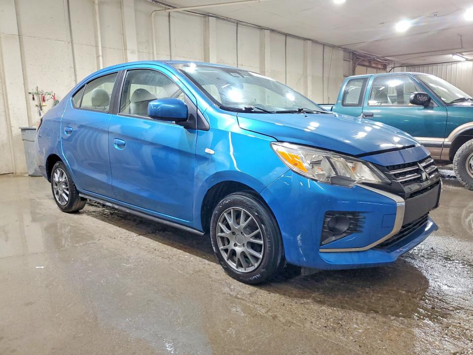 50344406 :رقم المزاد ، ML32FUFJ4MHF00710 vin ، 2021 Mitsubishi Mirage مزاد بيع