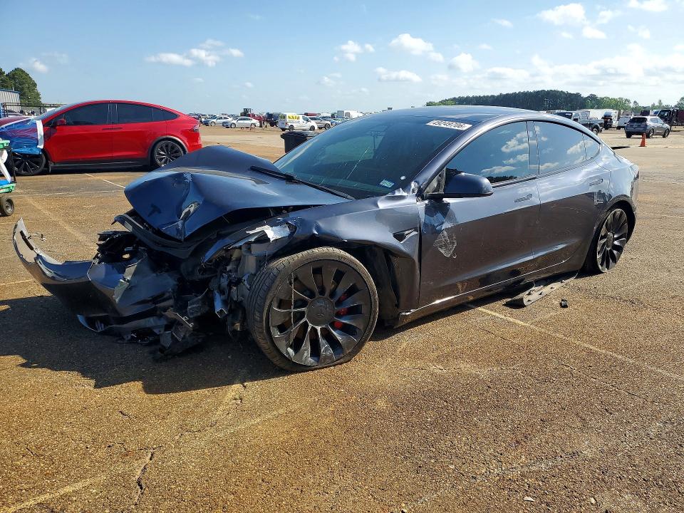 49249706 :رقم المزاد ، 5YJ3E1EC5MF071211 vin ، 2021 Tesla Model 3 مزاد بيع