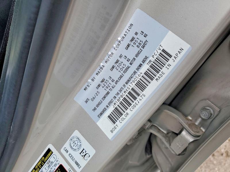 Aukcja sprzedaży 2025 Mazda 3, vin: JM1BPBCMXS1790564, numer aukcji: 47389136