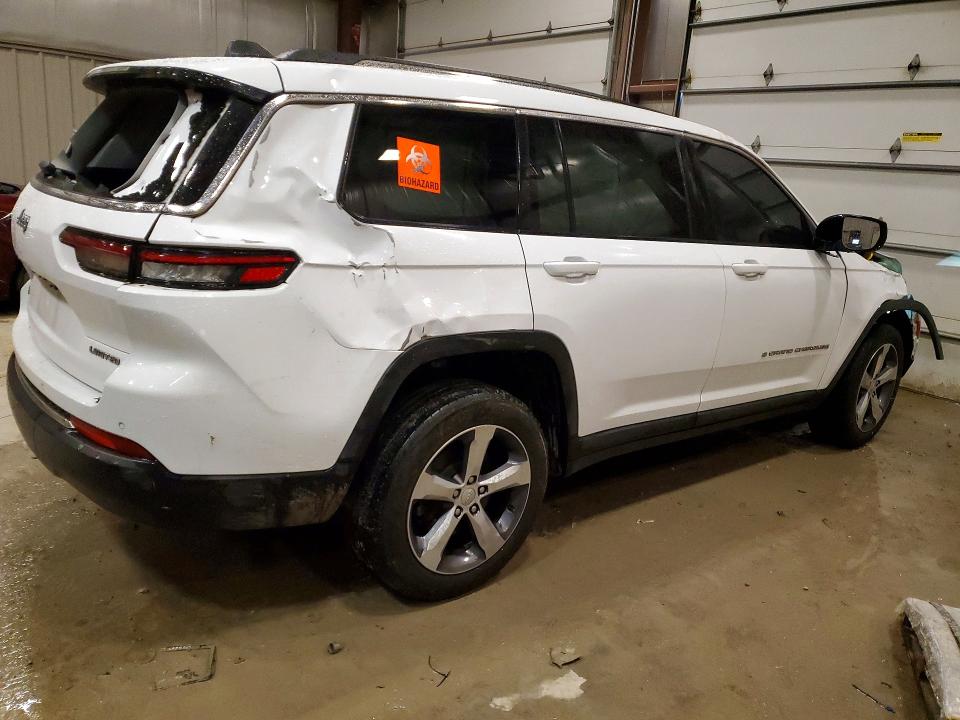48300876 :رقم المزاد ، 1C4RJKBG2M8162486 vin ، 2021 Jeep Grand Cherokee مزاد بيع