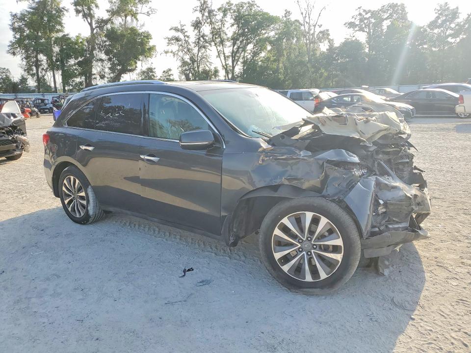 51345446 :رقم المزاد ، 5FRYD4H4XEB016381 vin ، 2014 Acura Mdx مزاد بيع