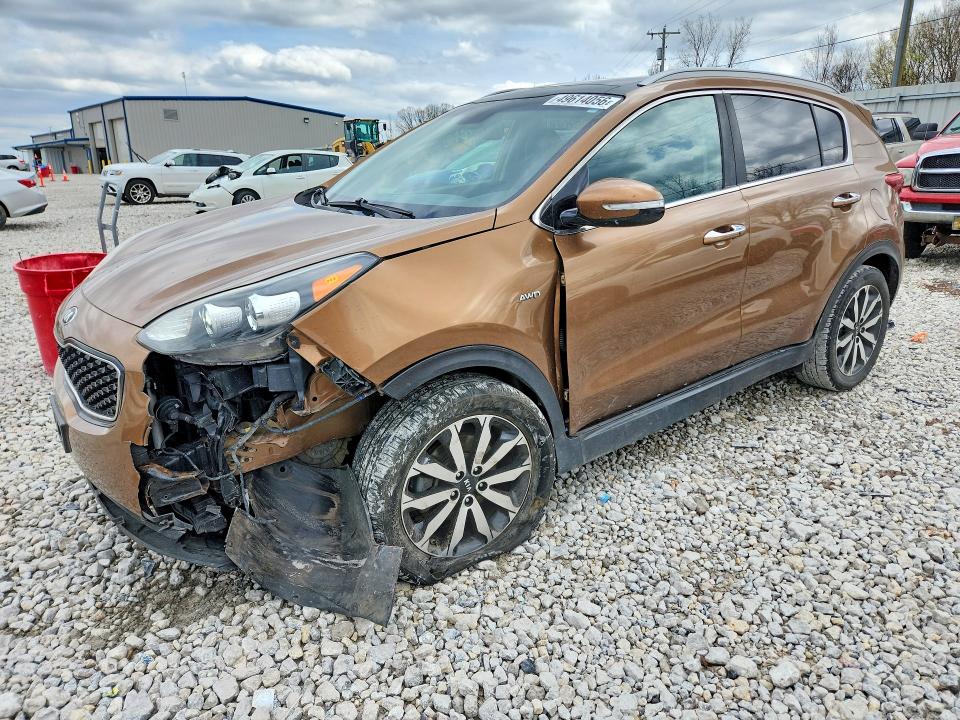 Продаж на аукціоні авто 2017 Kia Sportage, vin: KNDPNCAC9H7108534, номер лоту: 49614056