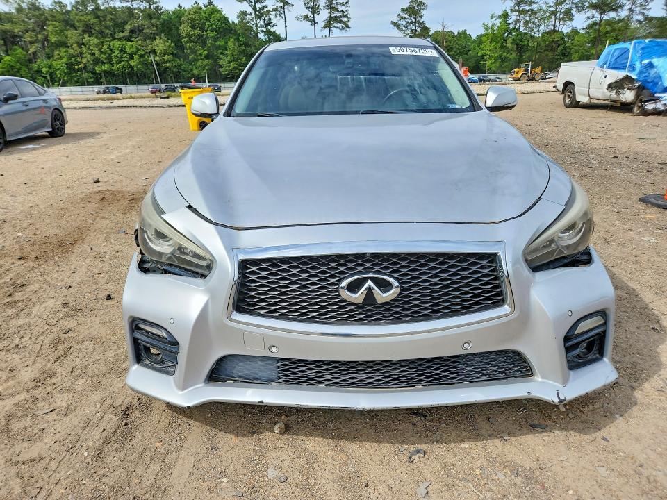50758796 :رقم المزاد ، JN1AV7AP6EM691080 vin ، 2014 Infiniti Q50 Hybrid مزاد بيع