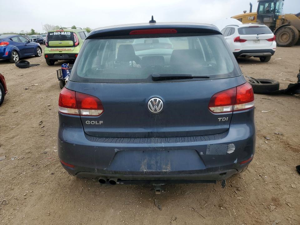 2012 Volkswagen Golf მანქანა იყიდება აუქციონზე, vin: WVWNM7AJ4CW294322, აუქციონის ნომერი: 51752146