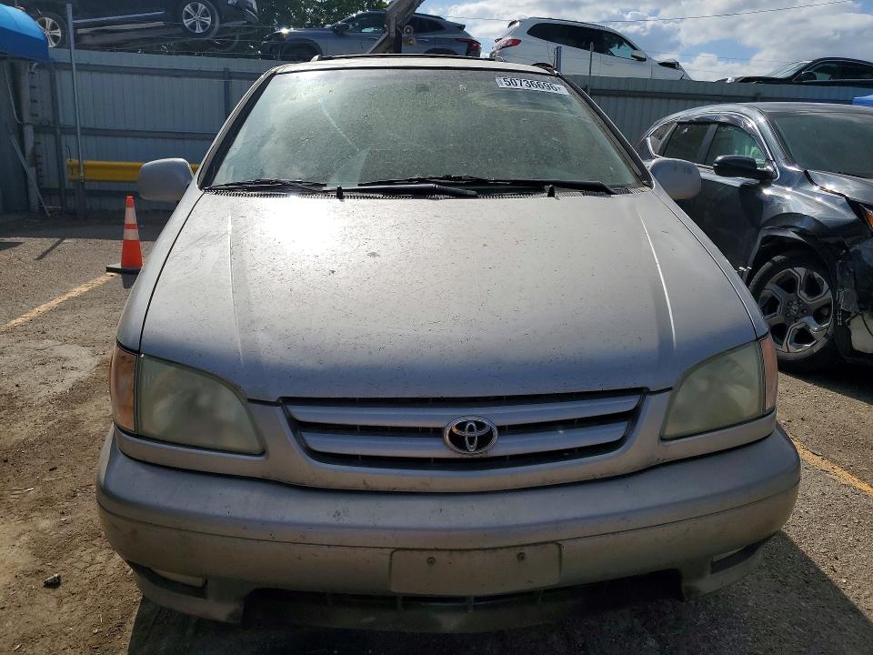 2002 Toyota Sienna მანქანა იყიდება აუქციონზე, vin: 4T3ZF13C12U508154, აუქციონის ნომერი: 50736696