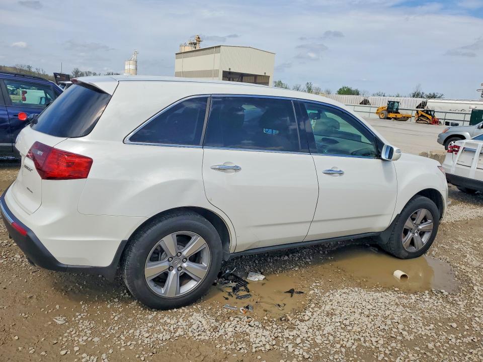 49776266 :رقم المزاد ، 2HNYD2H27AH512855 vin ، 2010 Acura Mdx مزاد بيع