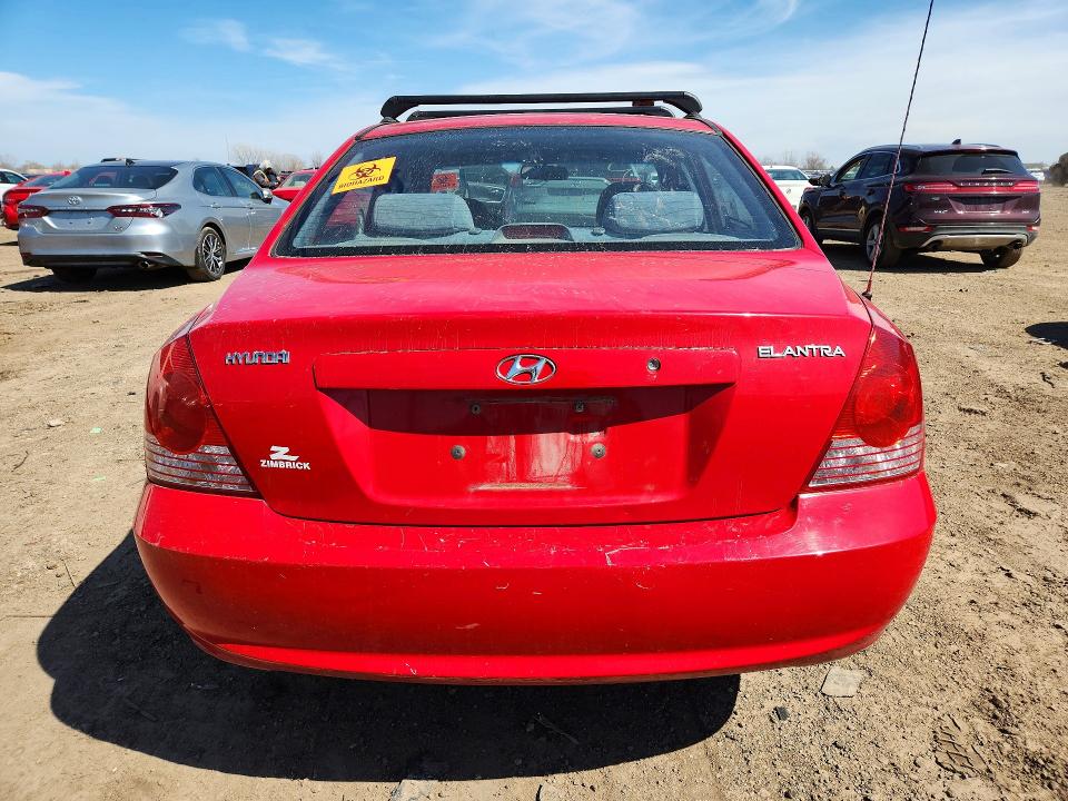 2005 Hyundai Elantra მანქანა იყიდება აუქციონზე, vin: KMHDN46D65U184327, აუქციონის ნომერი: 49160556