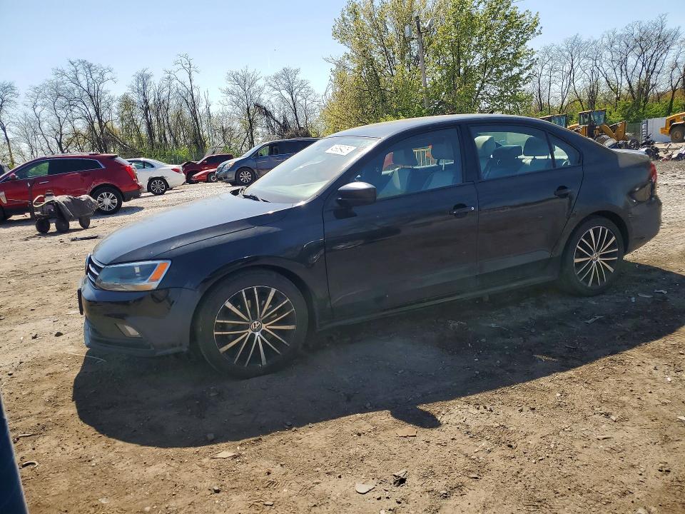 2015 Volkswagen Jetta მანქანა იყიდება აუქციონზე, vin: 3VWD17AJ8FM327649, აუქციონის ნომერი: 48989426