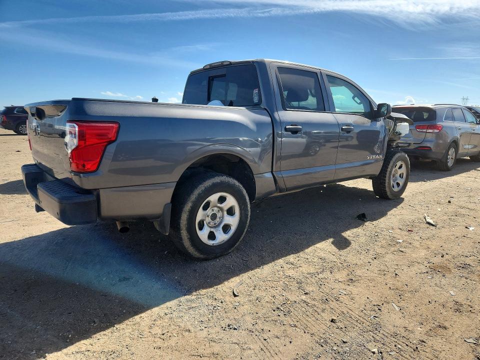 50237886 :رقم المزاد ، 1N6AA1EE0MN510687 vin ، 2021 Nissan Titan مزاد بيع