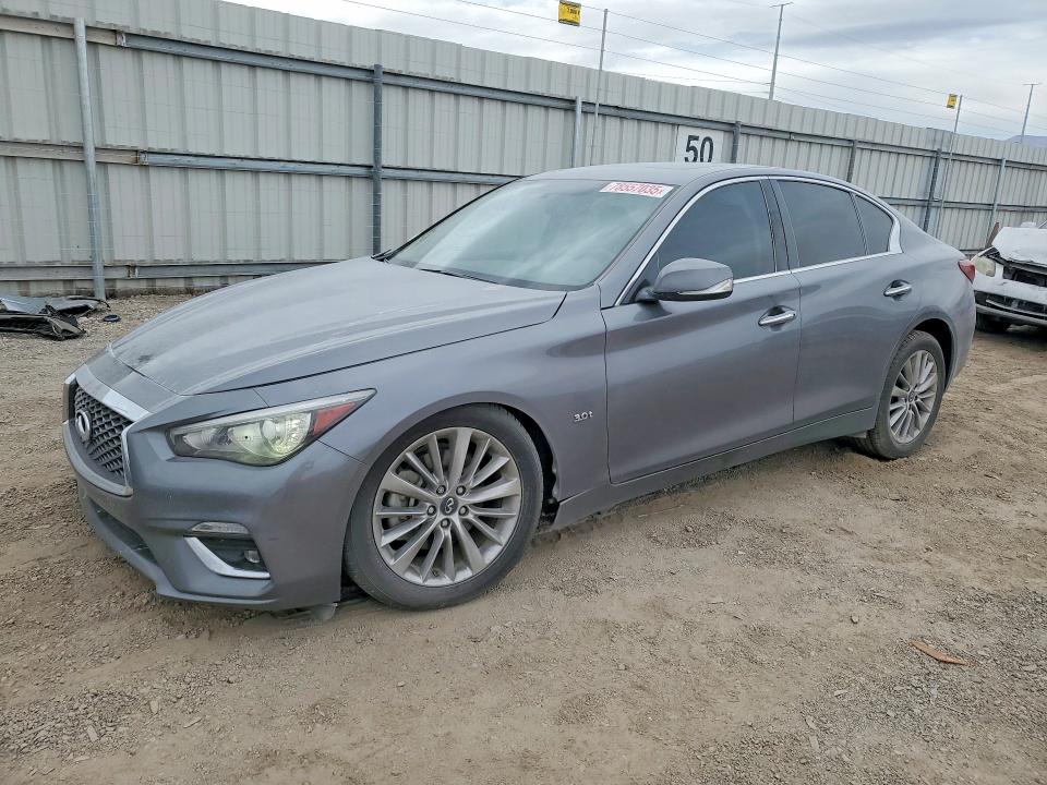 2019 Infiniti Q50 Luxe მანქანა იყიდება აუქციონზე, vin: JN1EV7AP2KM517004, აუქციონის ნომერი: 78557035