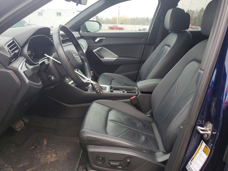49708566 :رقم المزاد ، WA1AUCF3XN1076140 vin ، 2022 Audi Q3 مزاد بيع