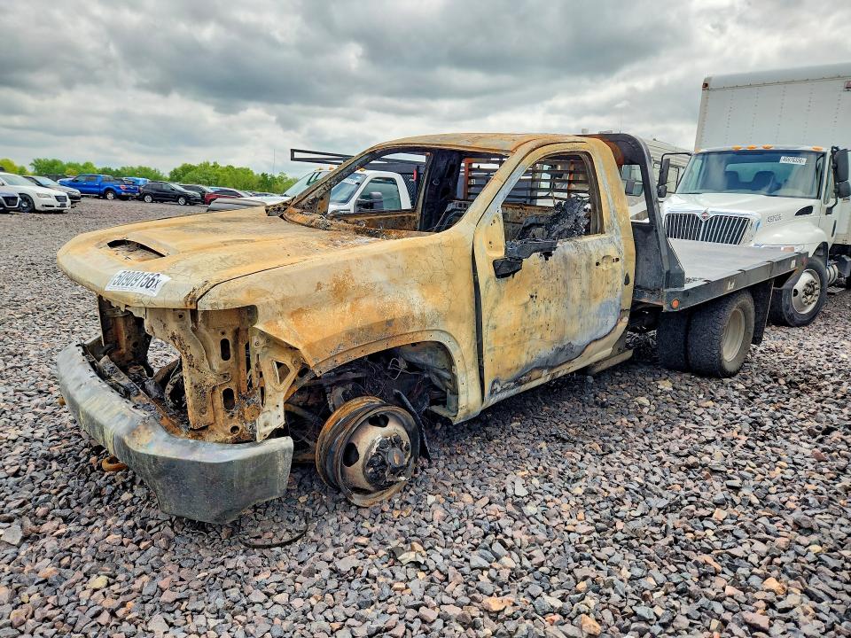 50909156 :رقم المزاد ، 1GB3YTEY6NF108119 vin ، 2022 Chevrolet Silverado مزاد بيع