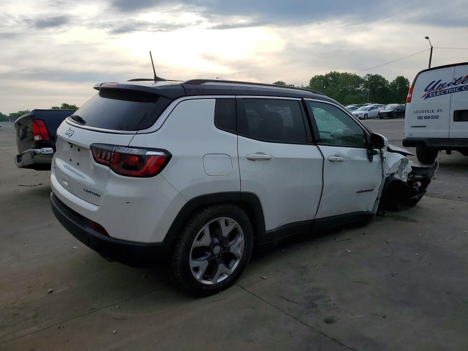 2020 Jeep Compass მანქანა იყიდება აუქციონზე, vin: 3C4NJDCB0LT142296, აუქციონის ნომერი: 51436446