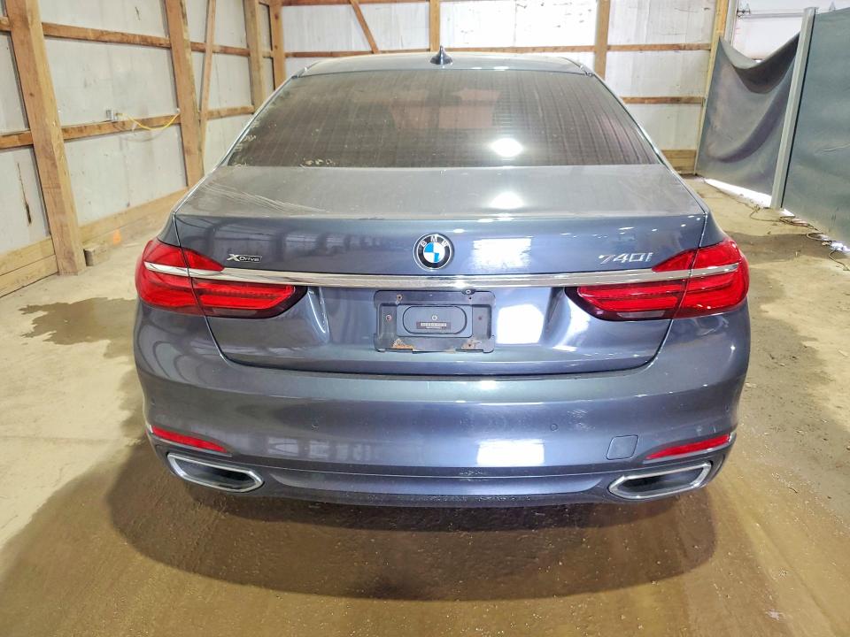 2017 Bmw 740 მანქანა იყიდება აუქციონზე, vin: WBA7E4C31HGU99971, აუქციონის ნომერი: 51148866