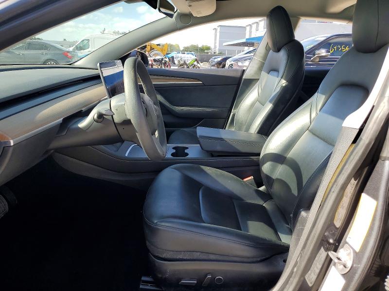 49805696 :رقم المزاد ، 5YJ3E1EA5MF016451 vin ، 2021 Tesla Model 3 مزاد بيع